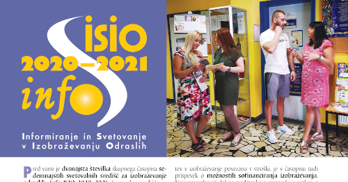 spletna stran Info ISIO