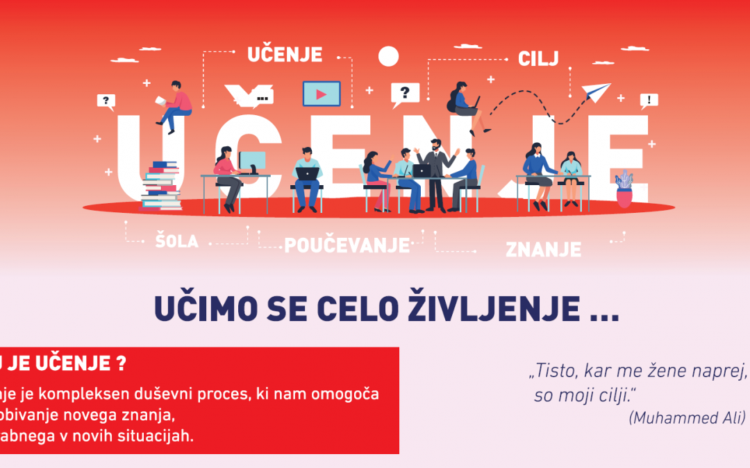 Učimo se celo življenje …