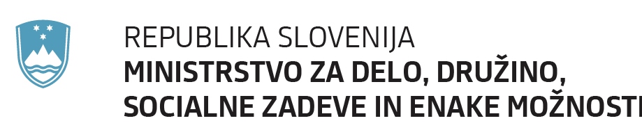 mddsz Ministrstvo za delo, družino in enake možnosti