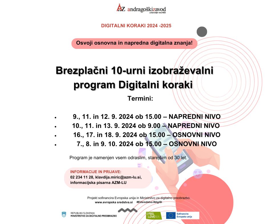 Kopija izdelka plakata AZM-termini julij (Facebook Post)
